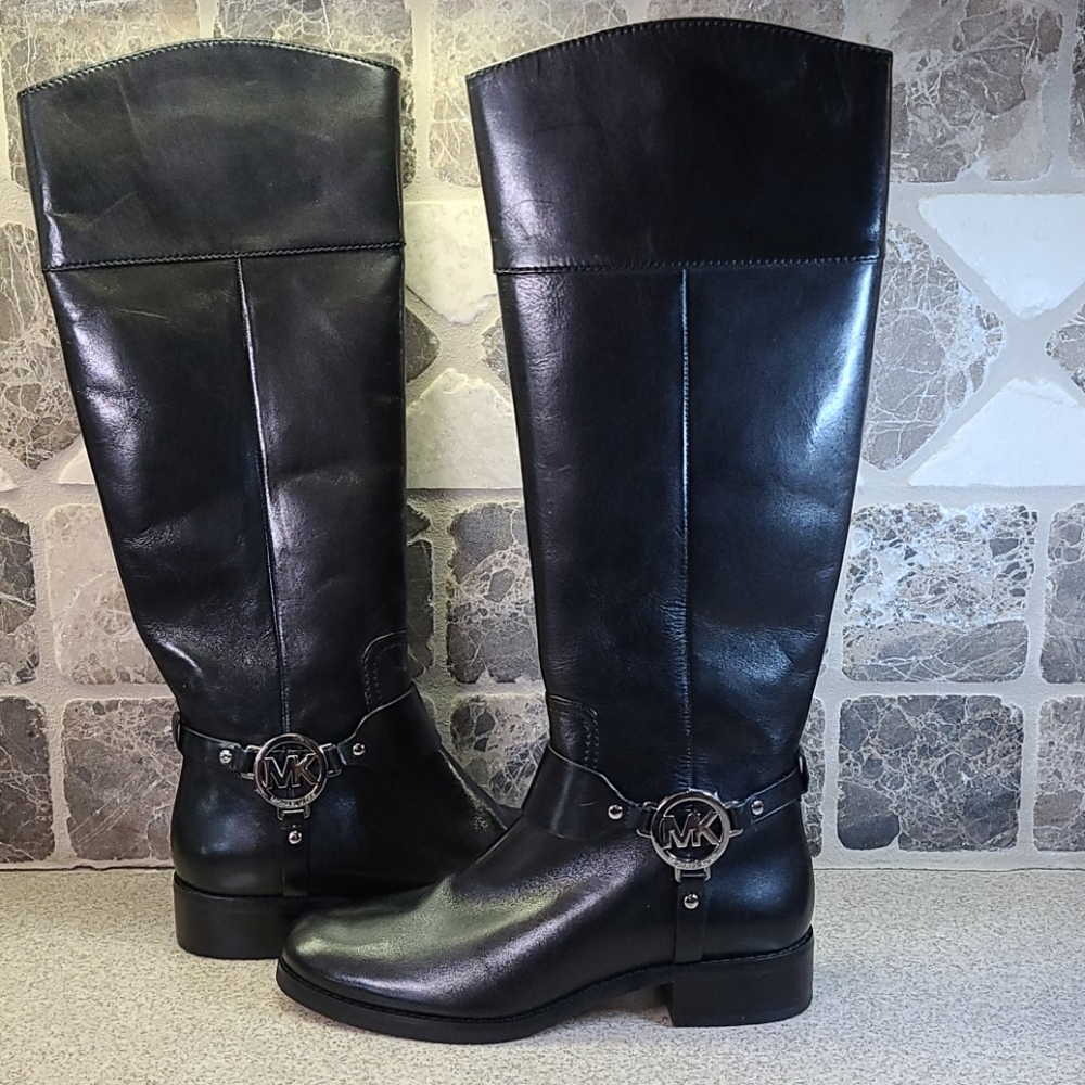 MICHAEL KORS BOOTS SIZE 5.5 BLACK - Picture 3 of 16